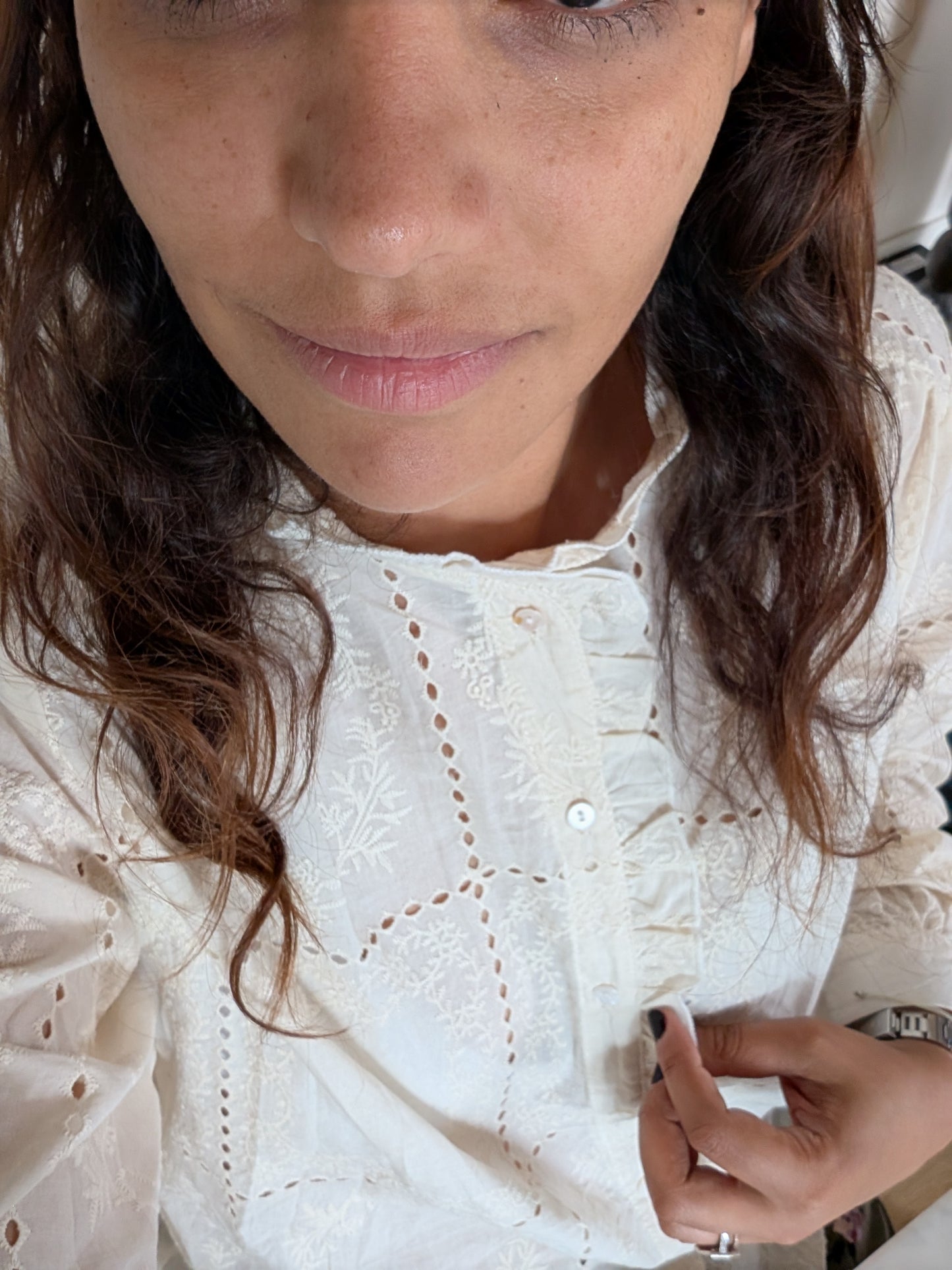 Blouse broderie anglaise