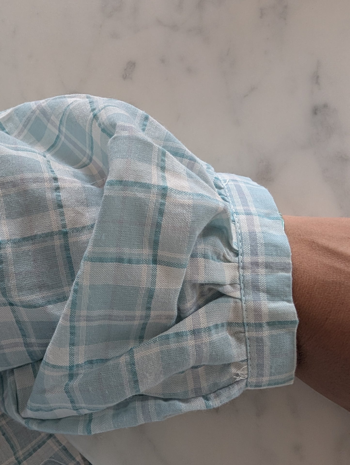 LA BLOUSE À CARREAUX - CIEL
