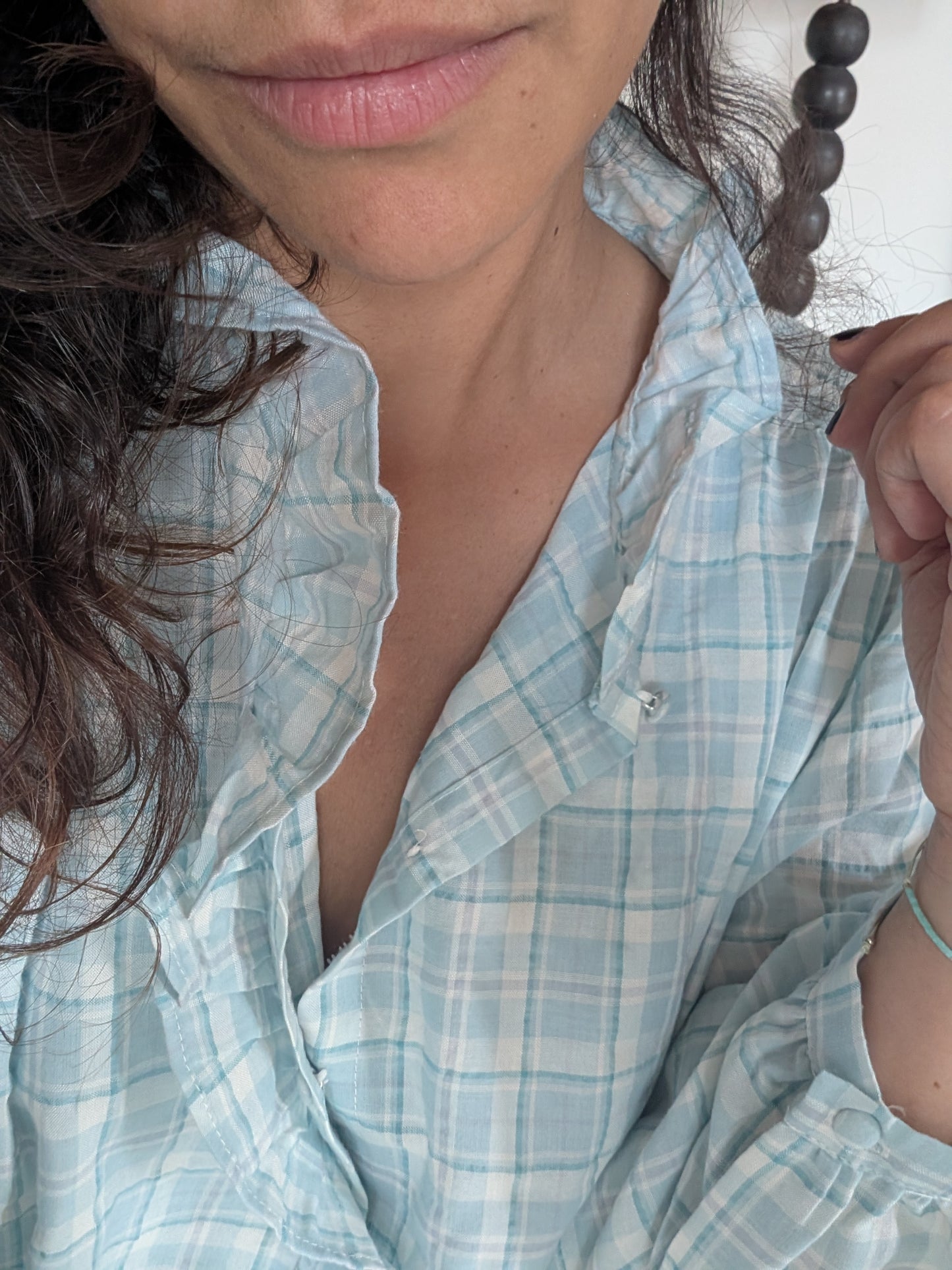 LA BLOUSE À CARREAUX - CIEL