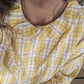 LA BLOUSE À CARREAUX - CITRON