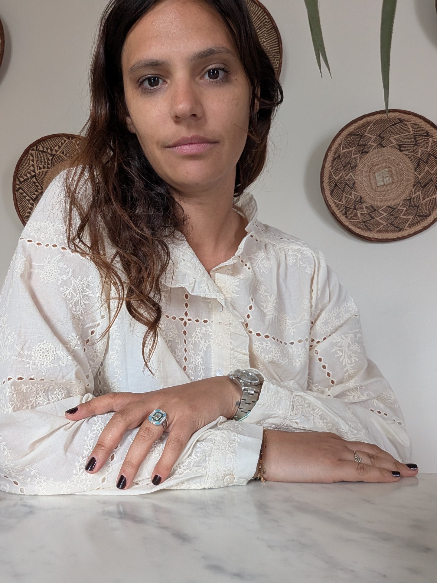Blouse broderie anglaise