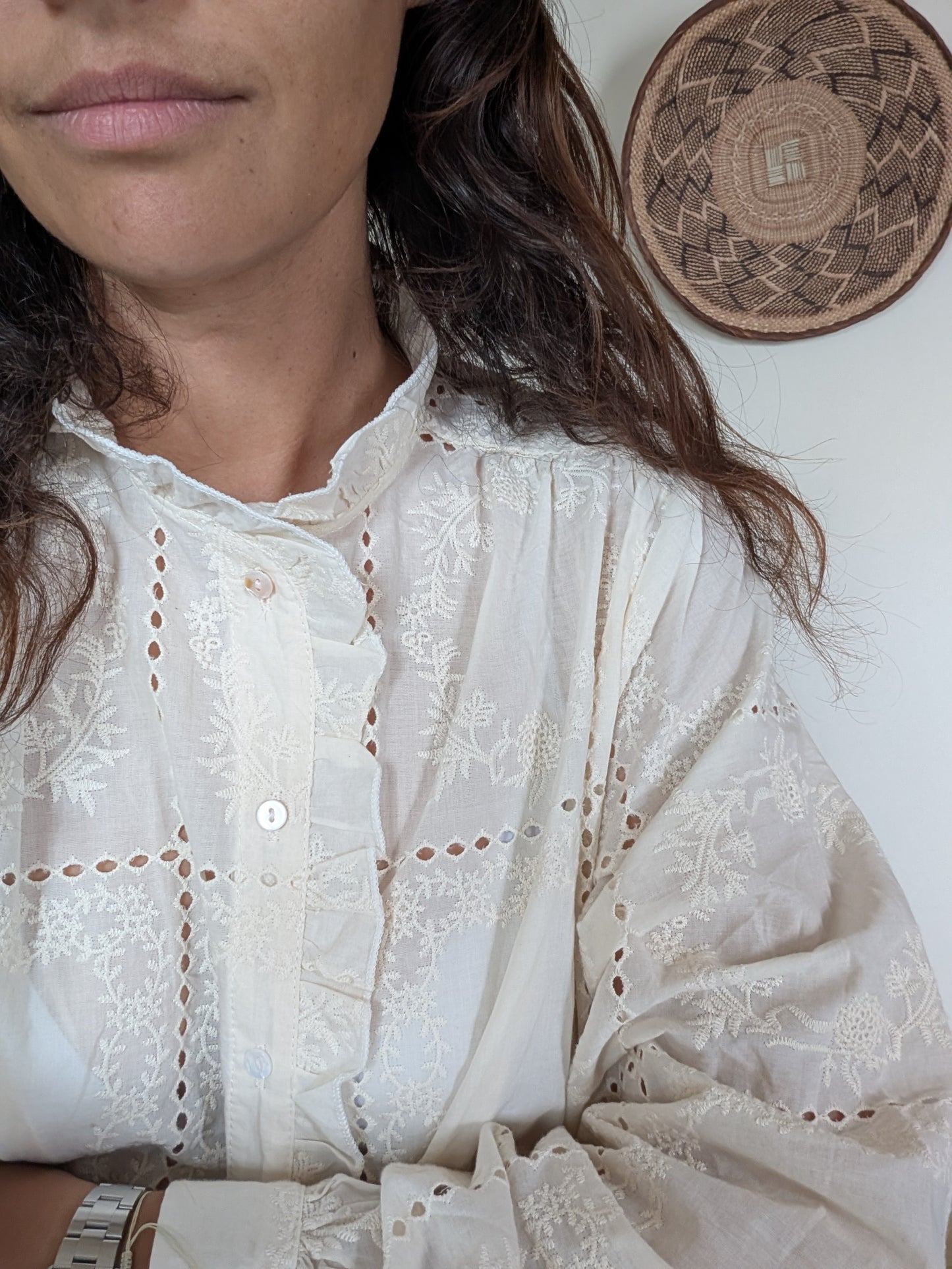 Blouse broderie anglaise